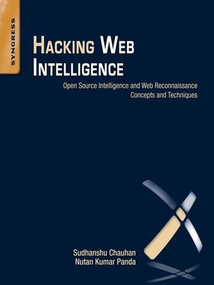 cover image of Hacking Web Intelligence